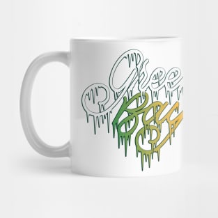 Green Bay Icicle Lettering Mug